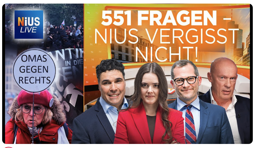 Steinhöfel erklärt: DAS ist der Stand bei den 551 NGO-Fragen |