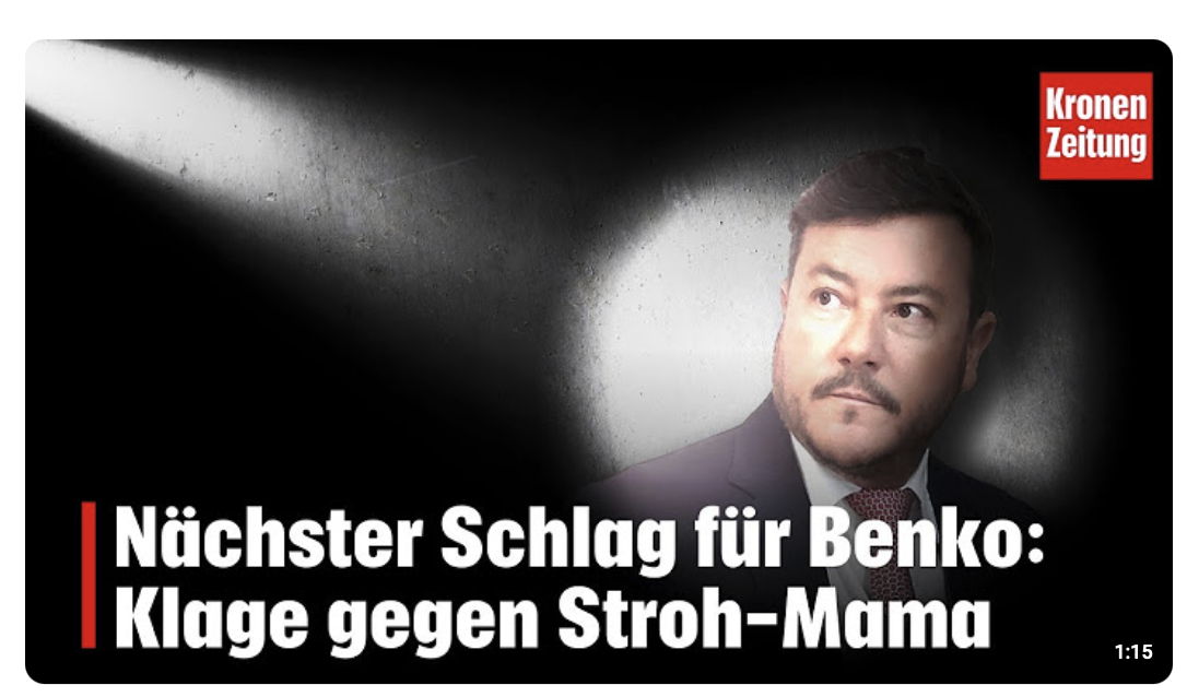 Nächster Schlag für Benko: Klage gegen Stroh-Mama 