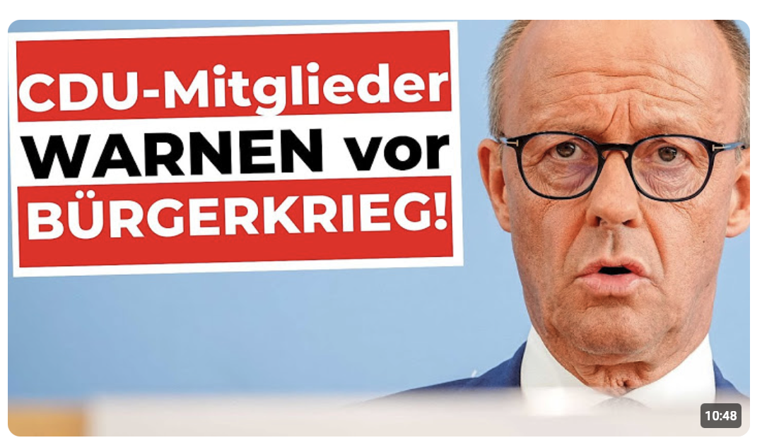 WARNUNG: Bürgerkrieg in DEUTSCHLAND?