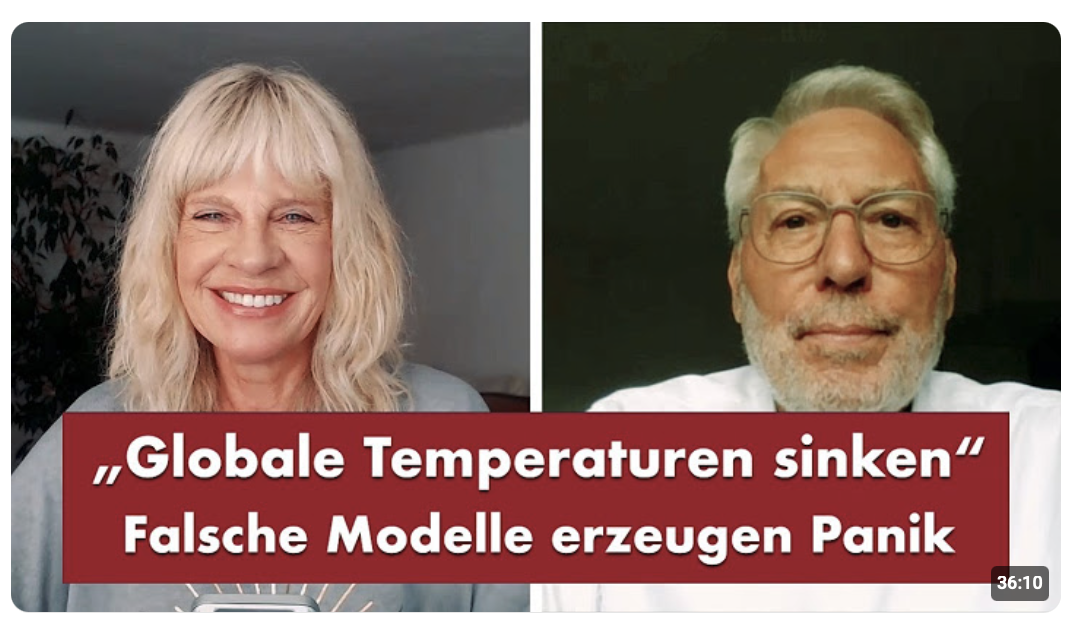 „Globale Temperaturen sinken“ – Punkt.PRERADOVIC mit Prof. Dr. Fritz Vahrenholt