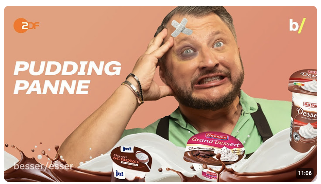 Peinlicher Pudding: Sebastian deckt auf wie die Industrie bei Schoko Desserts absahnt