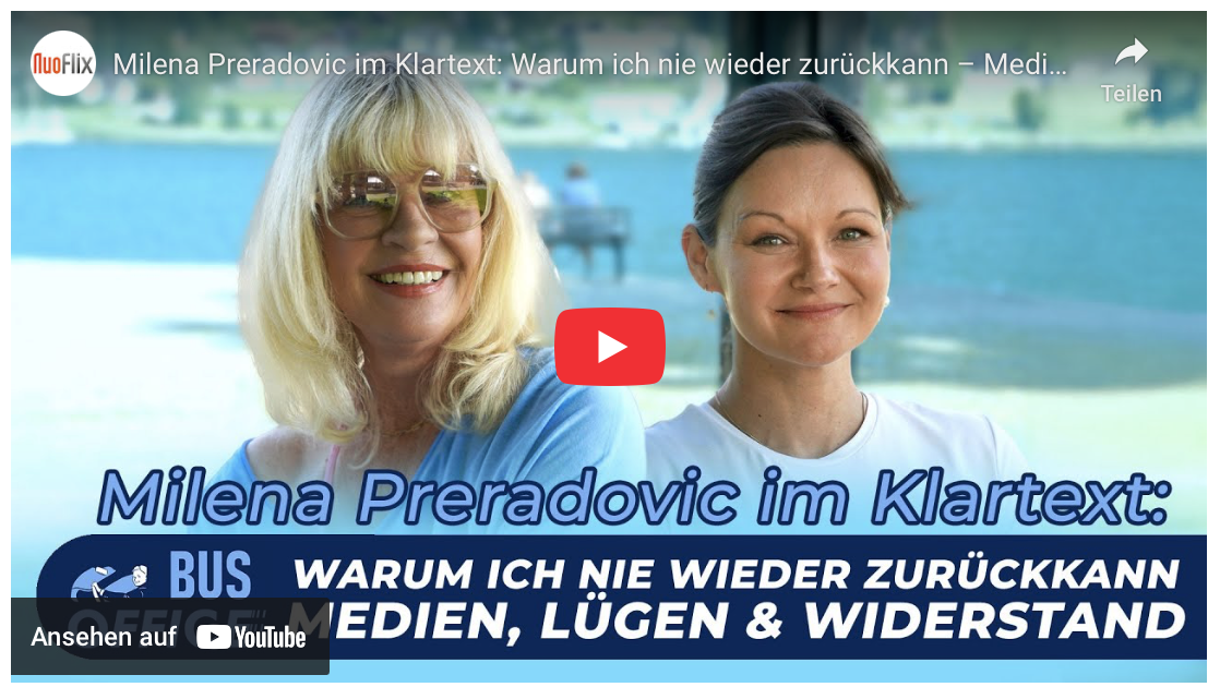 Milena Preradovic im Klartext: Warum ich nie wieder zurückkann – Medien, Lügen & Widerstand