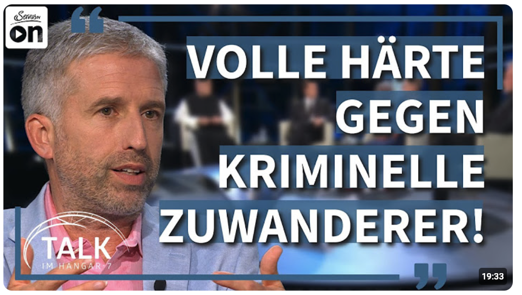Jung, zugewandert, kriminell: Verlieren wir die Kontrolle? | Talk im Hangar-7