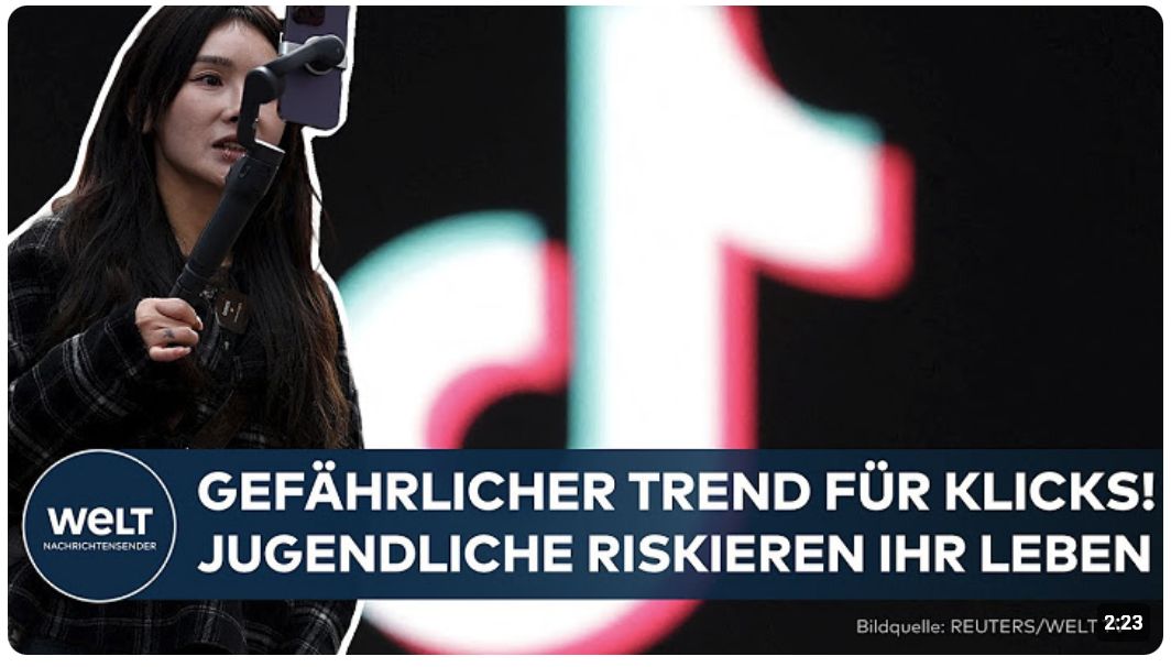 TIKTOK TREND: „Hanging around“ – Gefährlicher Hype kann Jugendlichen das Leben kosten