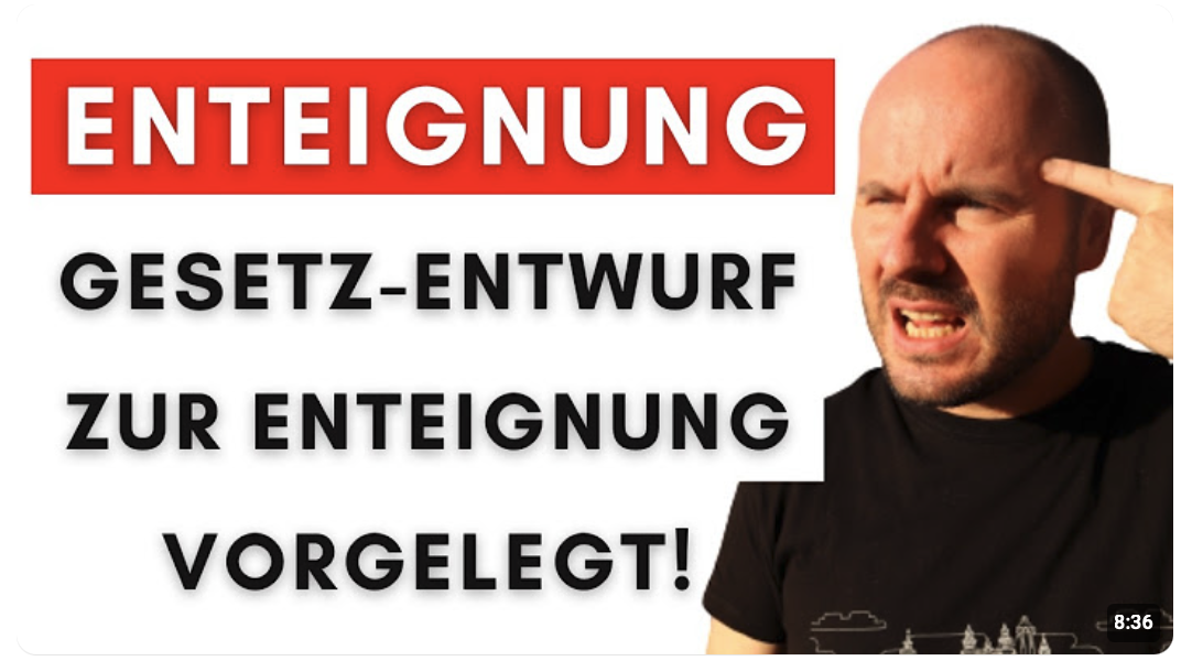 Wahnsinn! Auch kleine Betriebe & Privatpersonen betroffen! Sogar Enteignungs-Behörde wird gegründet!