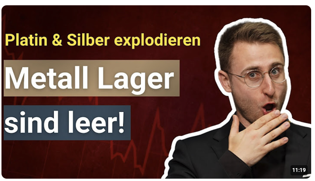 Preisexplosion startet: Platin & Silber werden knapp!