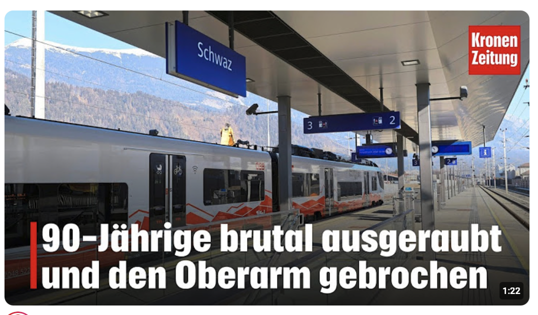 90-Jährige brutal ausgeraubt und Oberarm gebrochen 