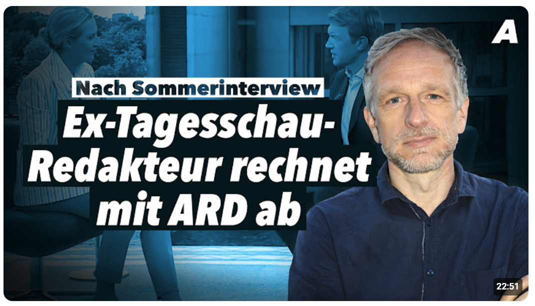Ex-Tagesschau-Redakteur Alexander Teske über das Weidel-Interview und Dunja Hayali