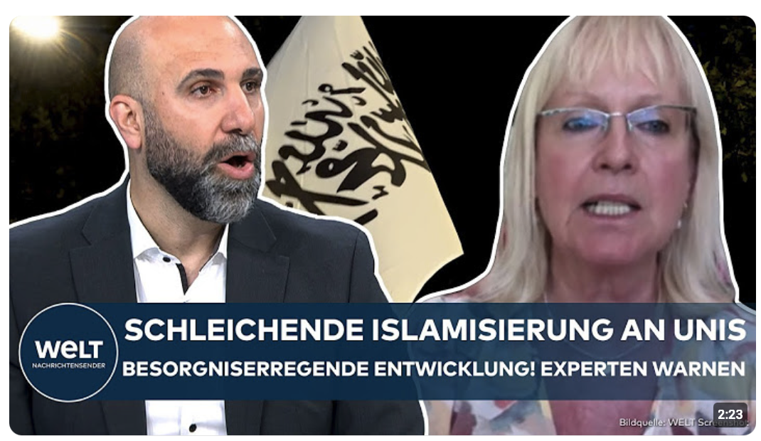 DEUTSCHLAND: Experten warnen! Besorgniserregende Entwicklung! Schleichende Islamisierung an den Unis