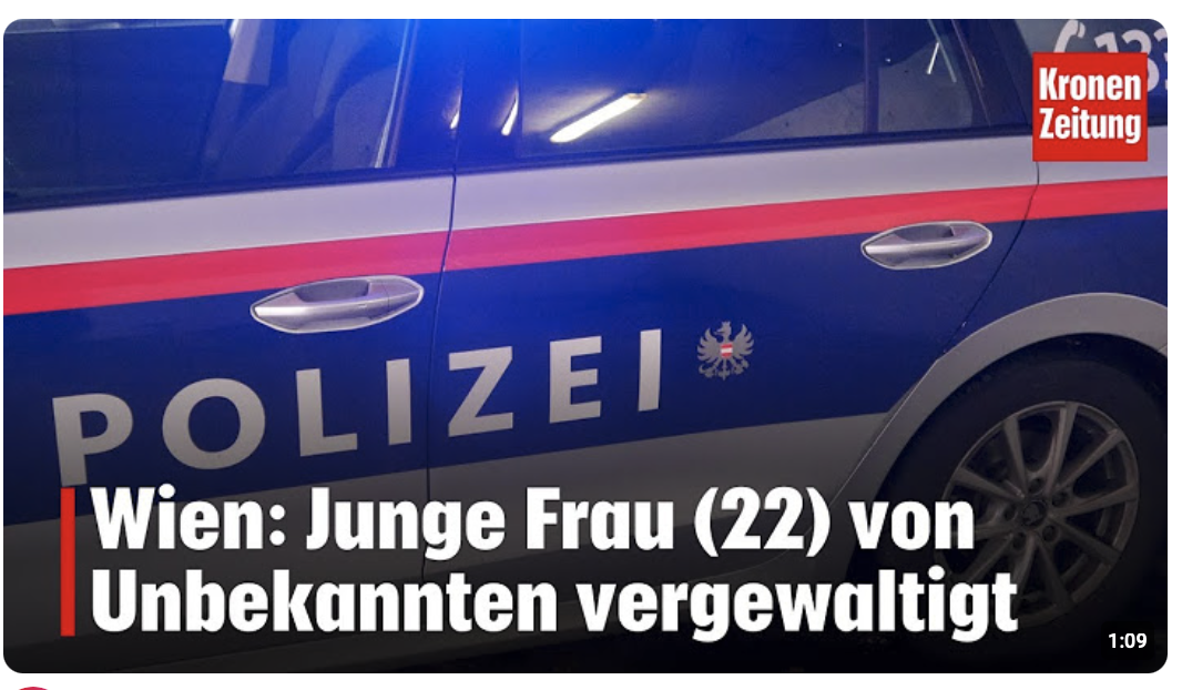 Wien: Junge Frau (22) von Unbekannten vergewaltigt | krone.tv NEWS