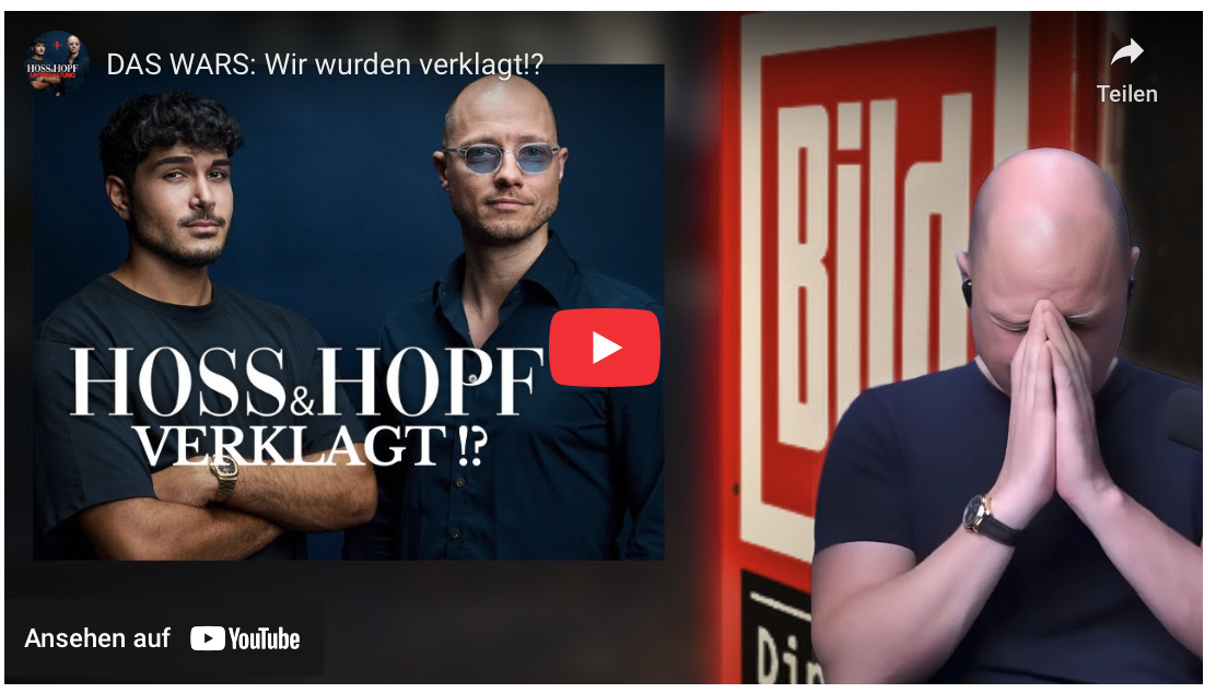 DAS WARS: Wir wurden verklagt!?