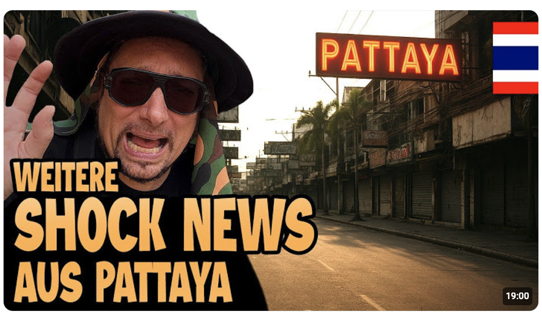 WAS HIER GERADE PASSIERT……..Thailand Pattaya