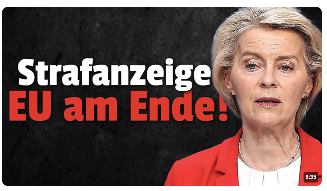 Plötzlich Strafanzeige gegen die EU – Was steckt dahinter?