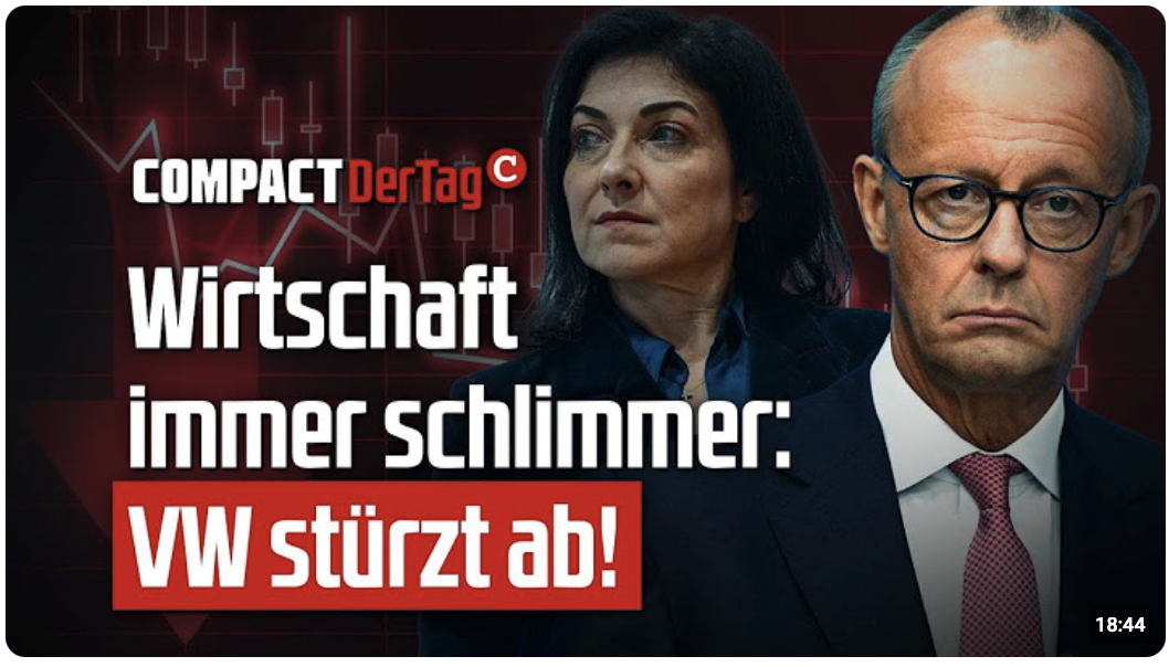 Wirtschaft immer schlimmer: VW stürzt ab!
