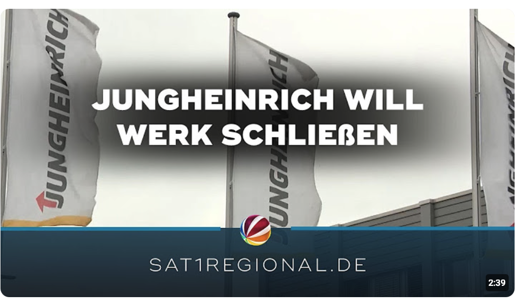 Jungheinrich will Werk in Lüneburg schließen
