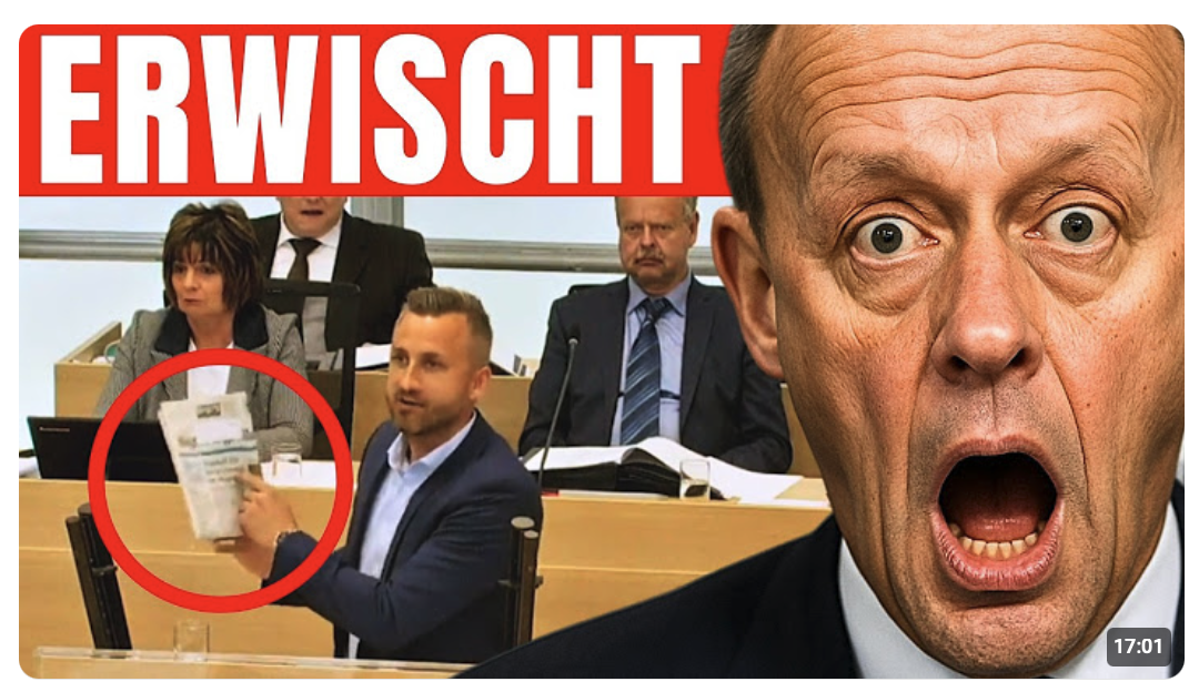 Plötzlich zeigt AFD Zeitung und bringt CDU FRONT zum Ausrasten!