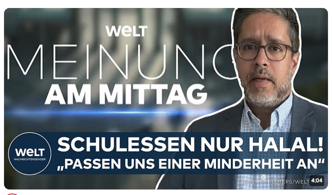 HALAL SCHULESSEN: „Jetzt kommt das Essen, irgendwann kommen Kleidungsvorschriften“