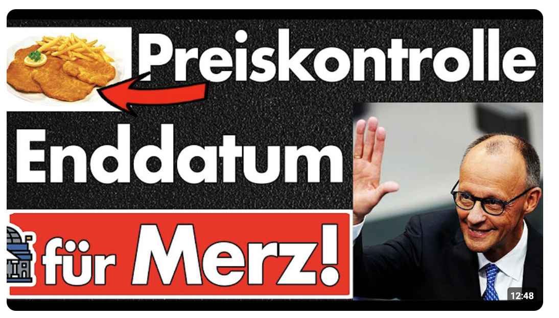 Schnitzelpreiskontrolle & das drohende Ende der Bundesregierung mit Ankündigung von Lars Klingbeil!