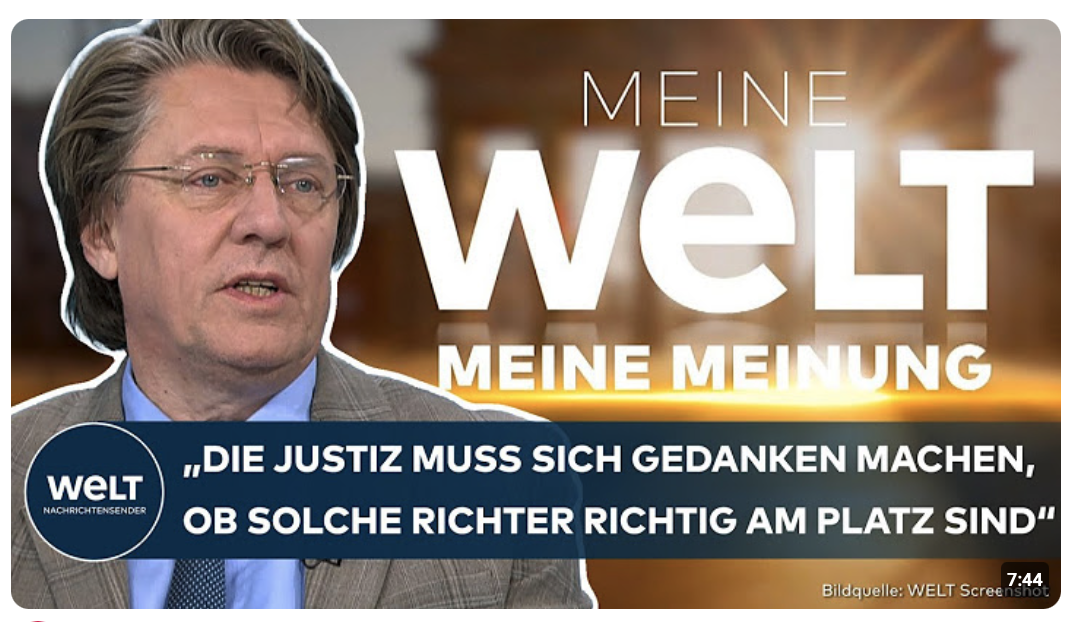 BERLIN: Gunnar Schupelius kritisiert Urteil gegen propalästinensische Aktivistin 