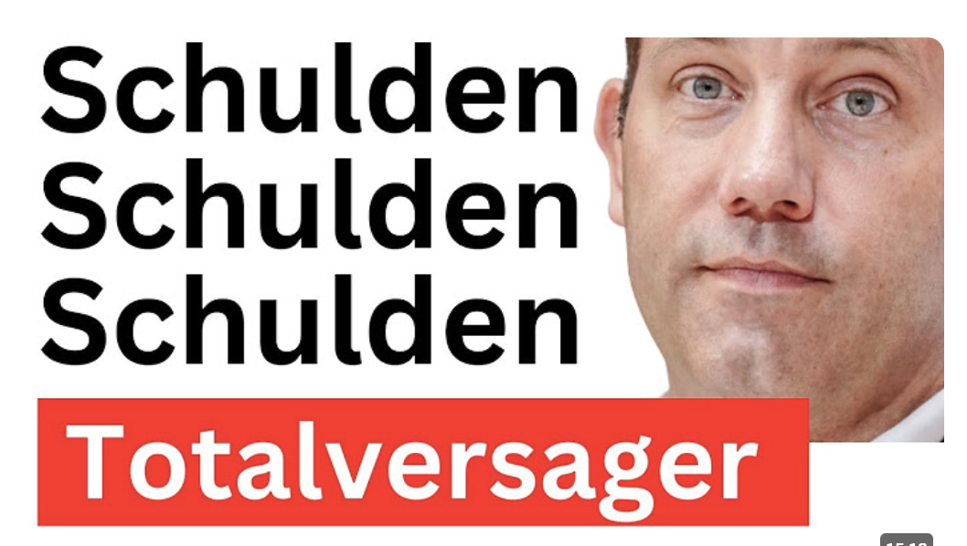Finanzminister Klingbeil: Staatsversagen pur 