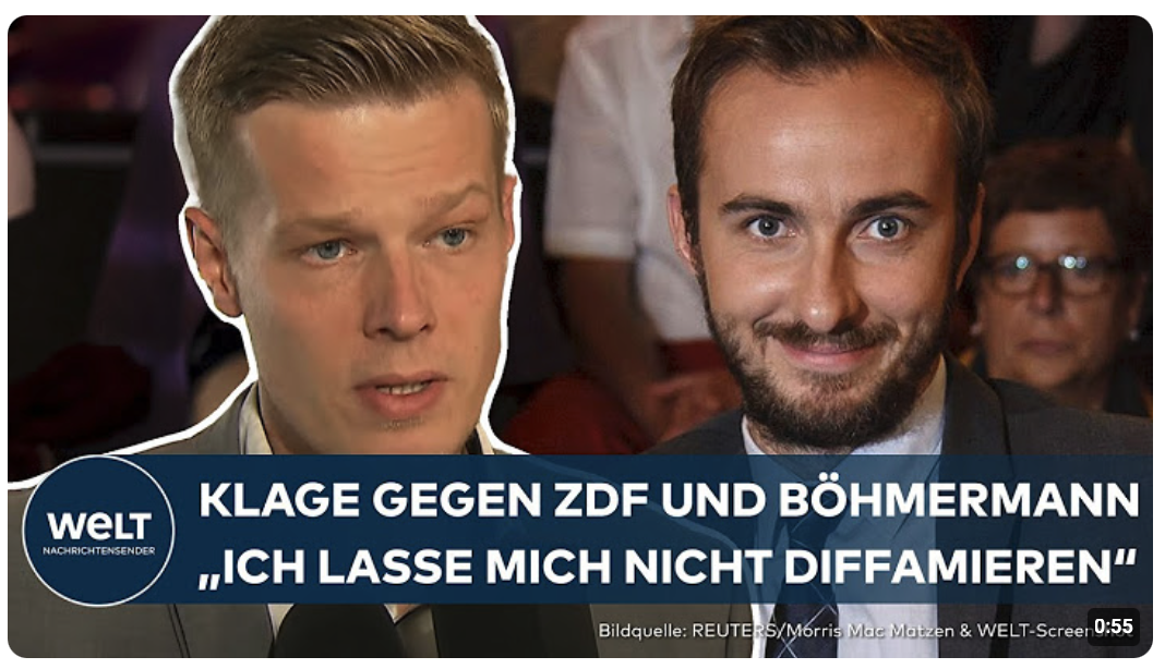 KLAGE GEGEN ZDF: Streit um Satire – Bundespolizist Ostermann klagt gegen ZDF und Jan Böhmermann!