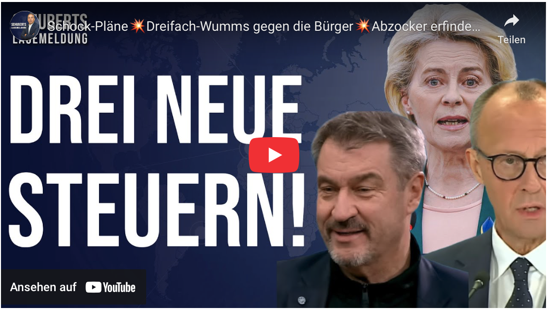 Schock-Pläne Dreifach-Wumms gegen die Bürger Abzocker erfinden NEUE STEUERN! + Skandal im Kanzleramt
