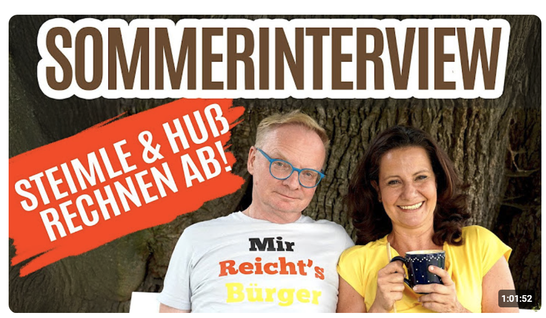 Heimat, Wahrheit, Eierschecke – Steimle & Huß rechnen mit Deutschland ab!