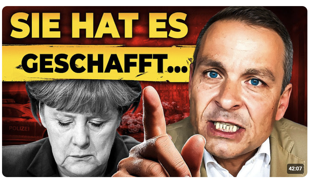 „Merkel zerstörte Deutschland, aber das Schlimmste kommt erst noch…“ (Gerald Grosz rechnet ab)