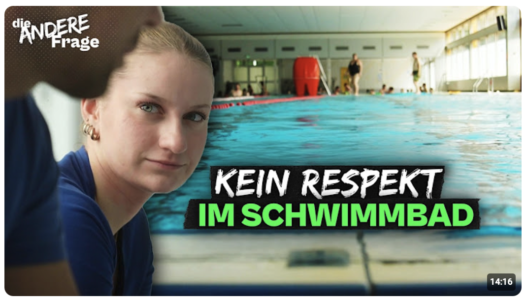 Stress im Schwimmbad: Kann sich hier keiner mehr benehmen? | Die andere Frage