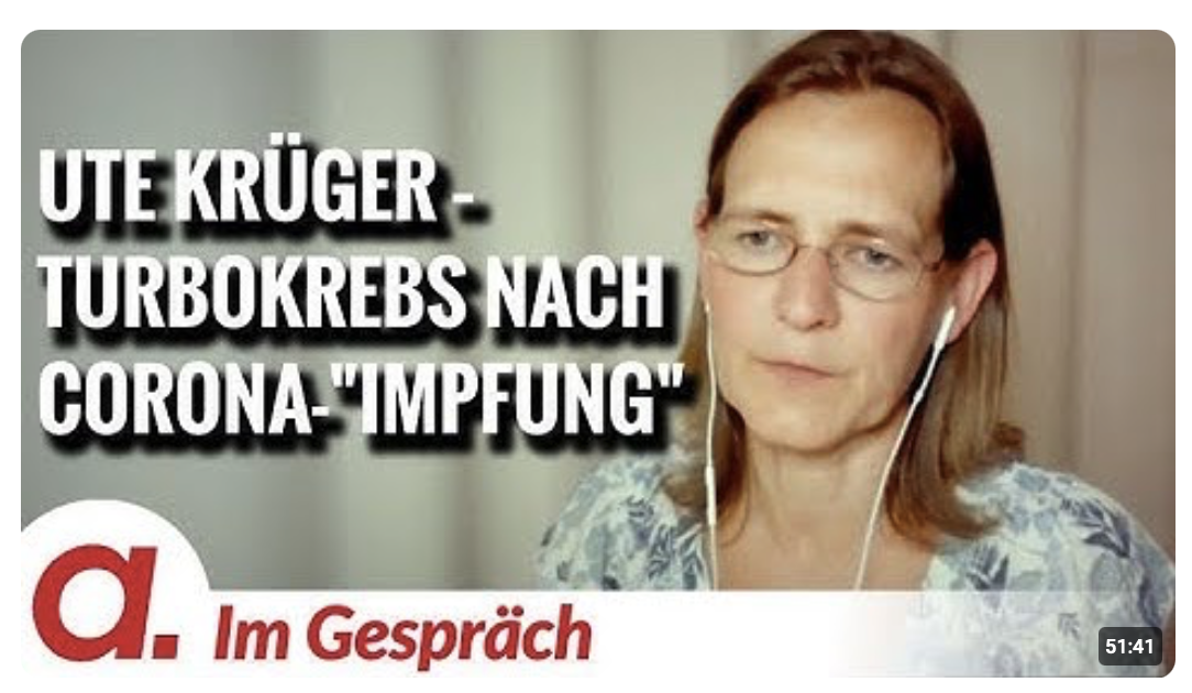 Im Gespräch: Ute Krüger | Turbokrebs nach Corona-„Impfung“