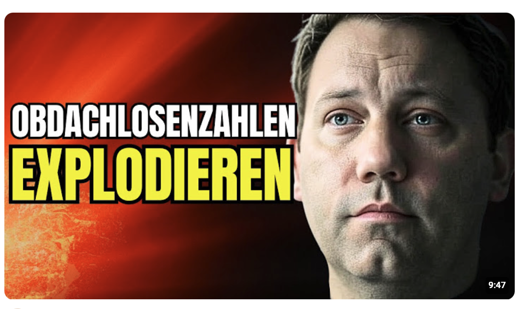 Unfassbar: Tausende neue Obdachlose – Politik schaut weg!