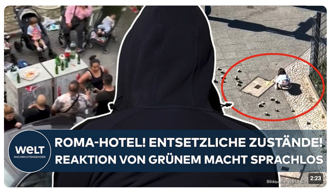 BERLIN: Unfassbare Zustände vor Roma-Hotel! Anwohner verzweifelt! Von der Politik im Stich gelassen