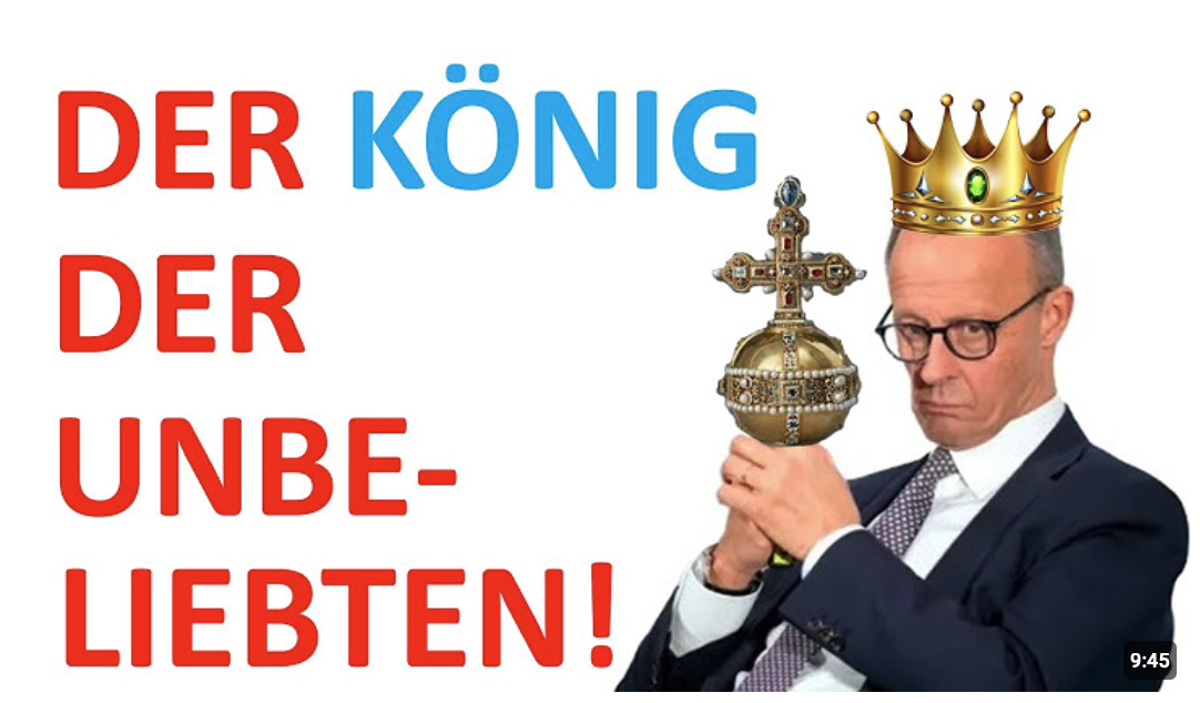 MERZ! Niemand will ihn, niemand mag ihn!