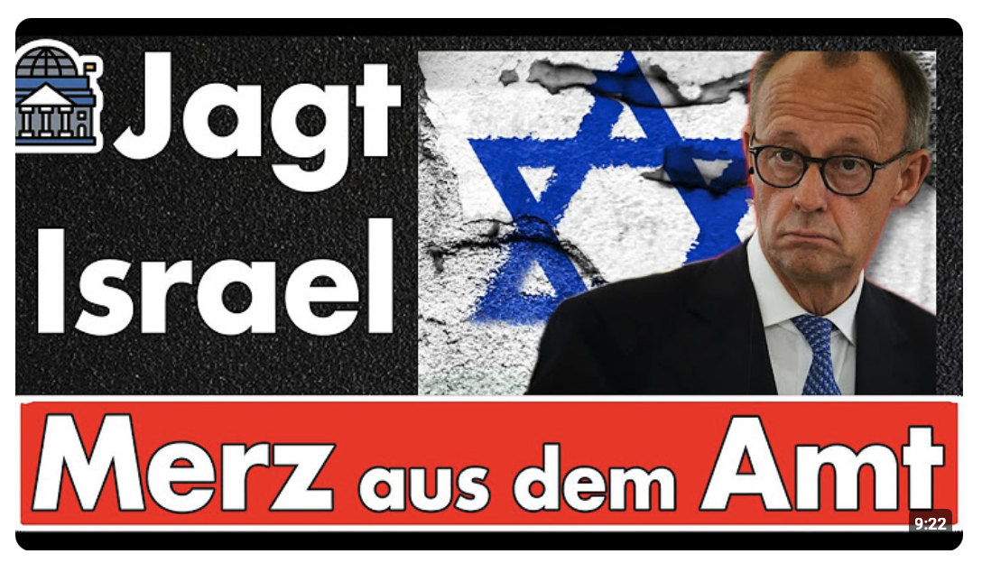So könnte Israel Merz aus dem Kanzleramt putschen! Diplomatischer Weg: gezielte Leaks über Merz!