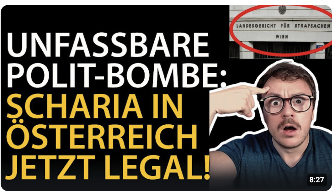 KEIN SCHERZ! Gericht erlaubt OFFIZIELL islamisches Recht!