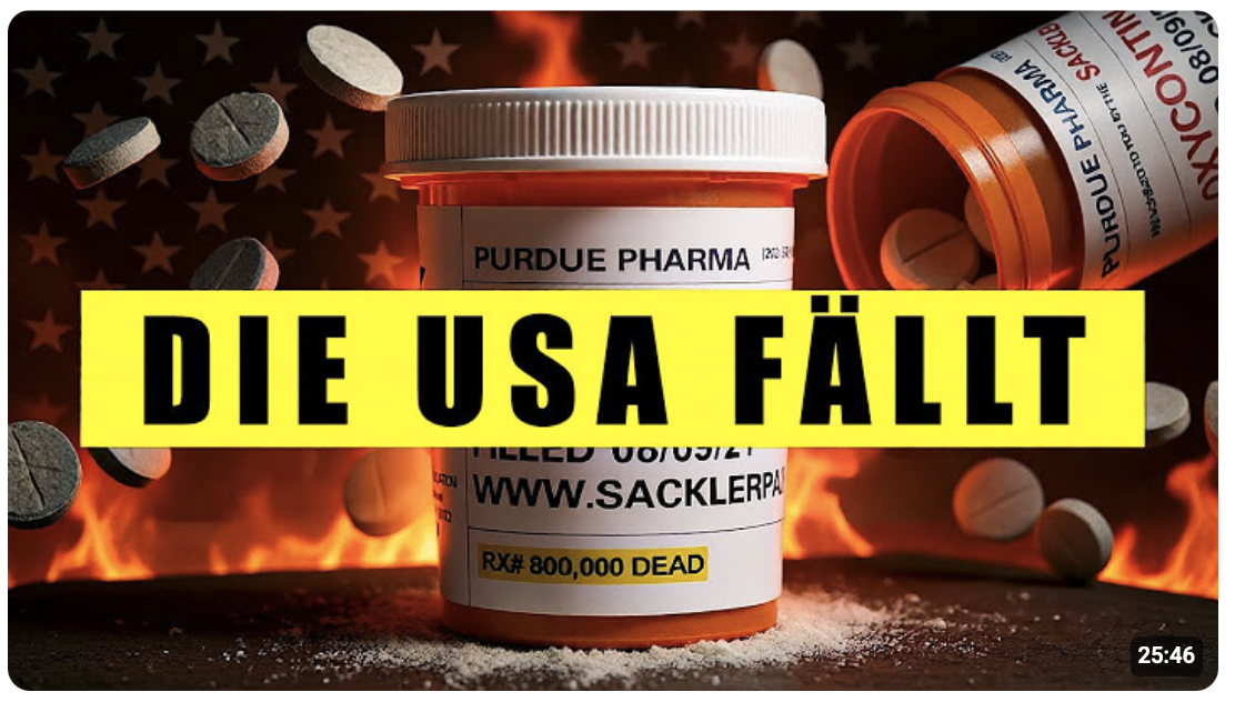 DIE USA FÄLLT – Das kranke Business mit Amerikas Schmerzen