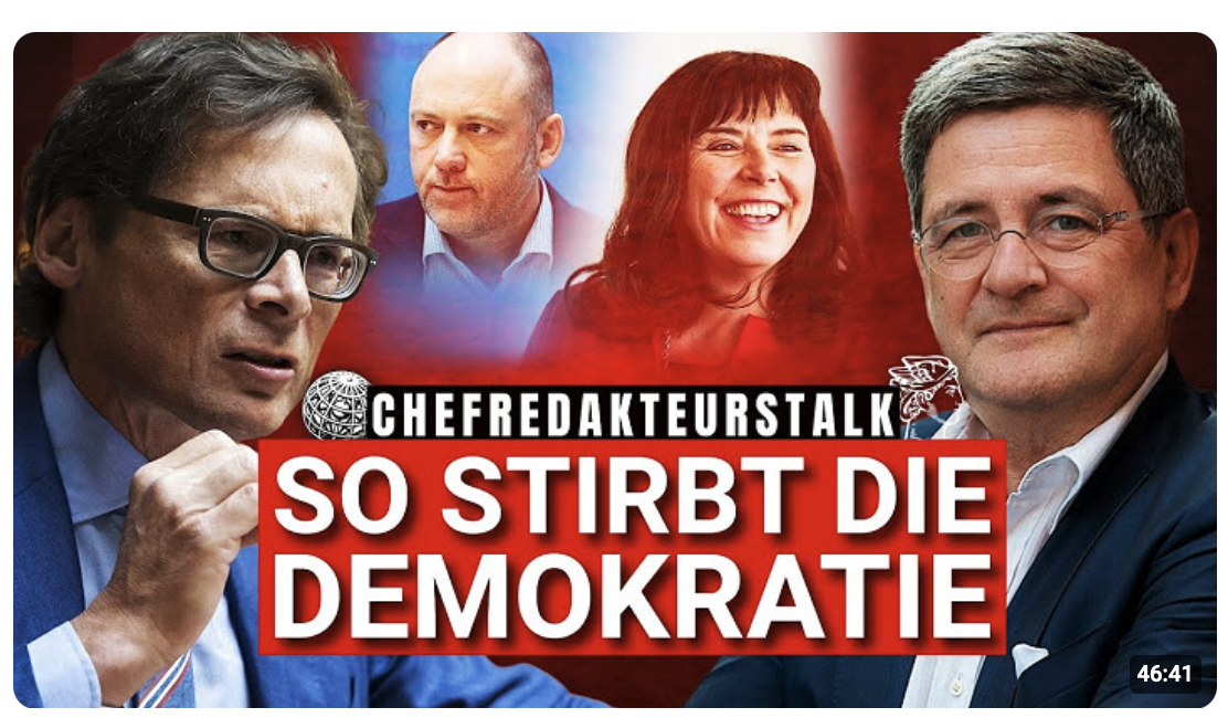 Chefredakteurstalk: So stirbt die Demokratie