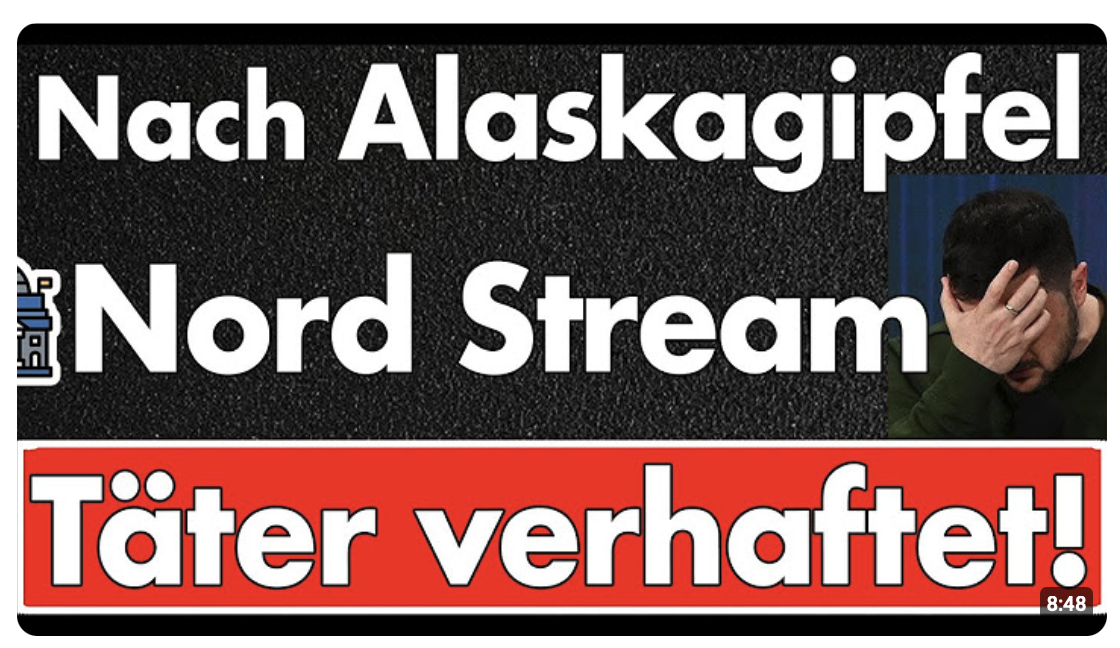 Zufälle gibt es nicht! Kurz nach Trump-Putin-Gipfel wird Täter von Nord-Stream-Anschlag verhaftet?
