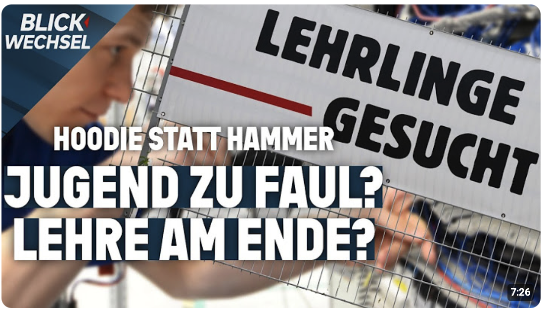 „Zu faul zum Arbeiten?“ – 15.000 freie Lehrstellen – Die Wahrheit über die Jugend 