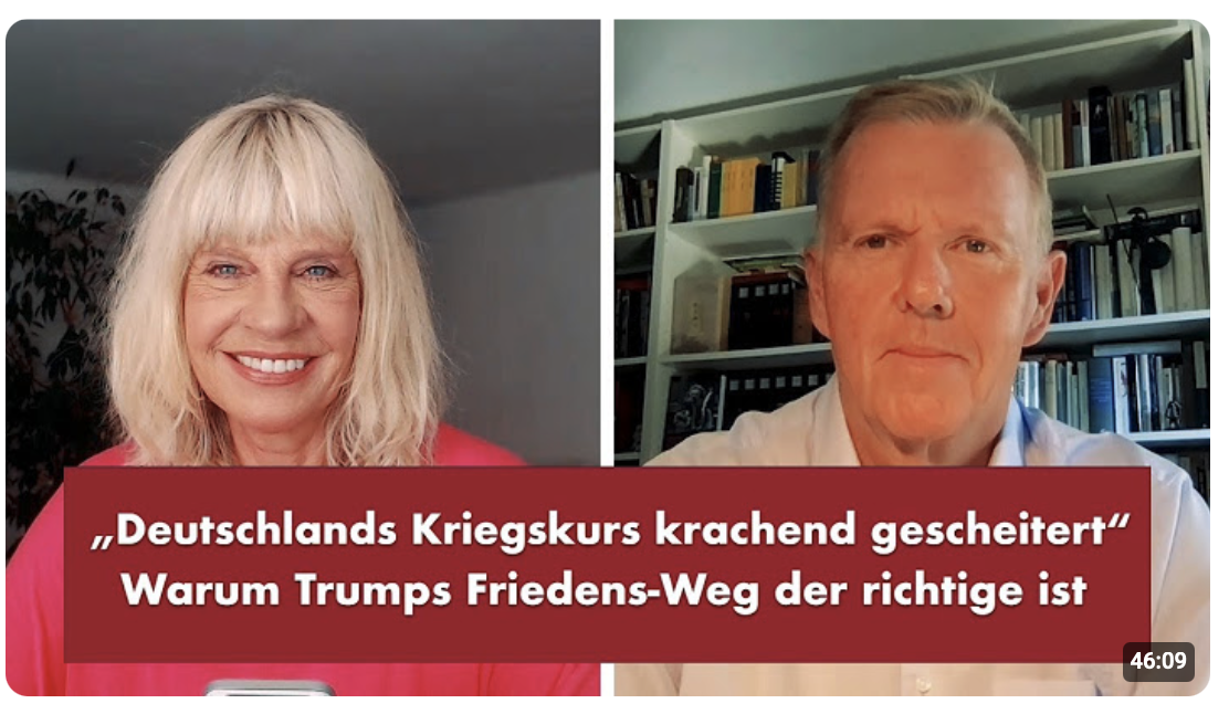 „Deutschlands Kriegskurs krachend gescheitert“ – Punkt.PRERADOVIC mit Dr. Erich Vad