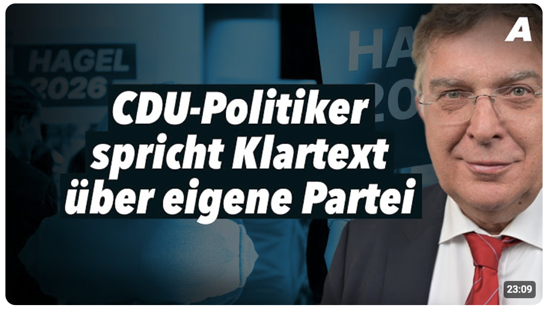 Weil er Ballweg vertrat: CDU-Politiker von eigener Partei verstoßen – Reinhard Löffler im Gespräch