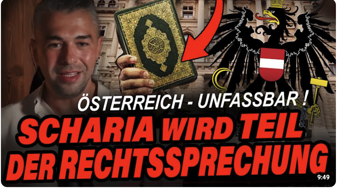 Scharia wird Teil vom Österreichischen Recht!