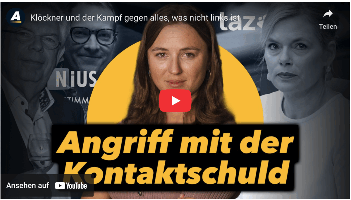 Die Klöcknerin und der Kampf gegen alles, was nicht links ist