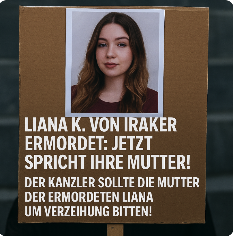 Liana K. von Iraker ermordet: Jetzt spricht ihre Mutter!Der Kanzler sollte die Mutter der ermordeten Liana um Verzeihung bitten!