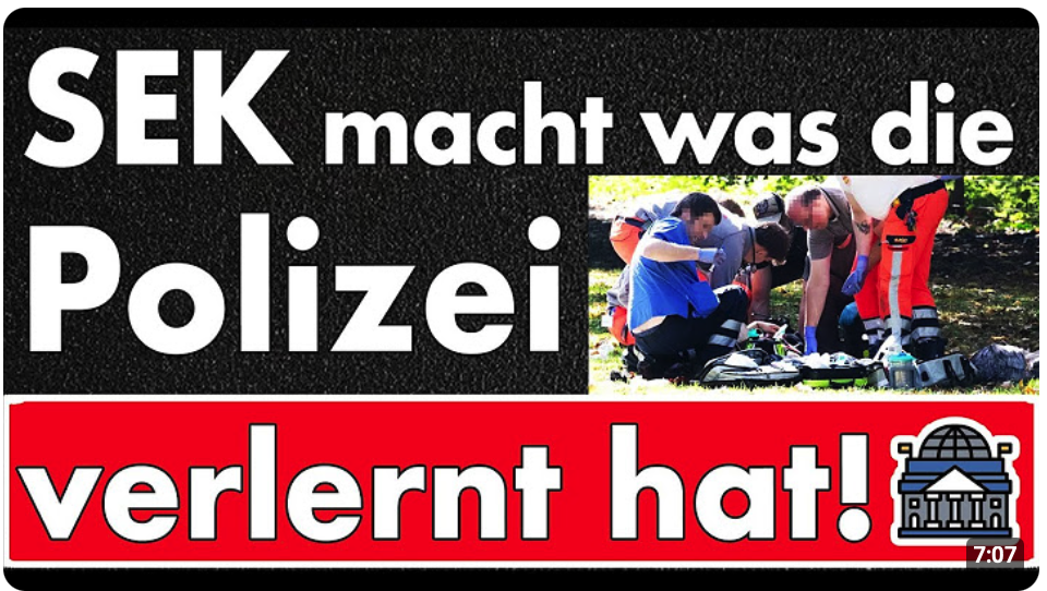 Die Polizei muss noch viel lernen! SEK beendet Messerlage in Essen! Schüler sticht auf Lehrerin ein!