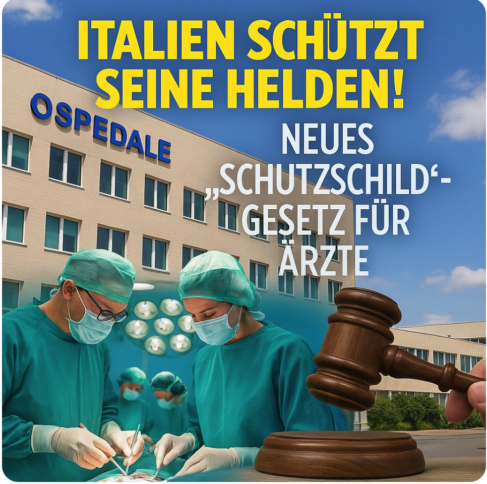 ITALIEN SCHÜTZT SEINE HELDEN!