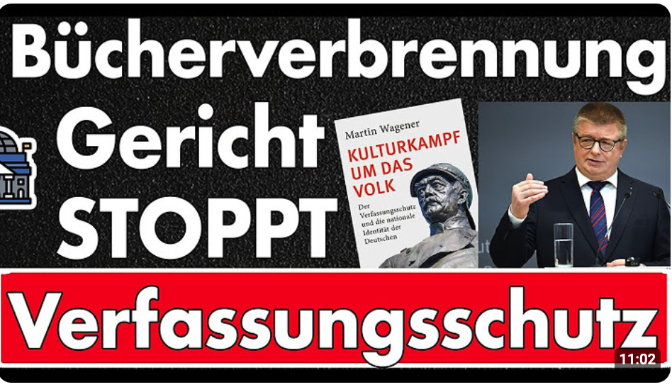 Buch wegen Volksbegriff verboten! Gericht stoppt Bundesamt für Verfassungsschutz bei Meinungszensur!
