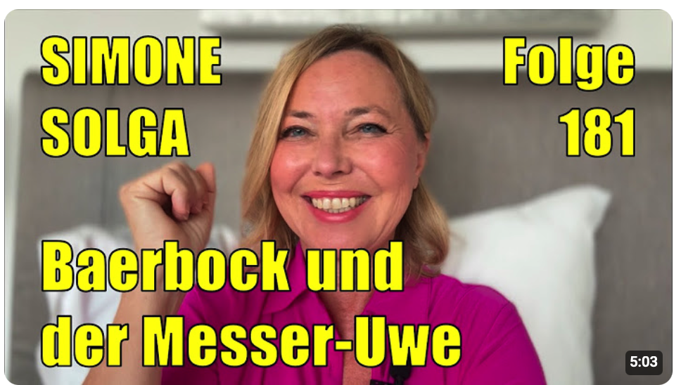 Simone Solga: Baerbock und der Messer-Uwe | Folge 181