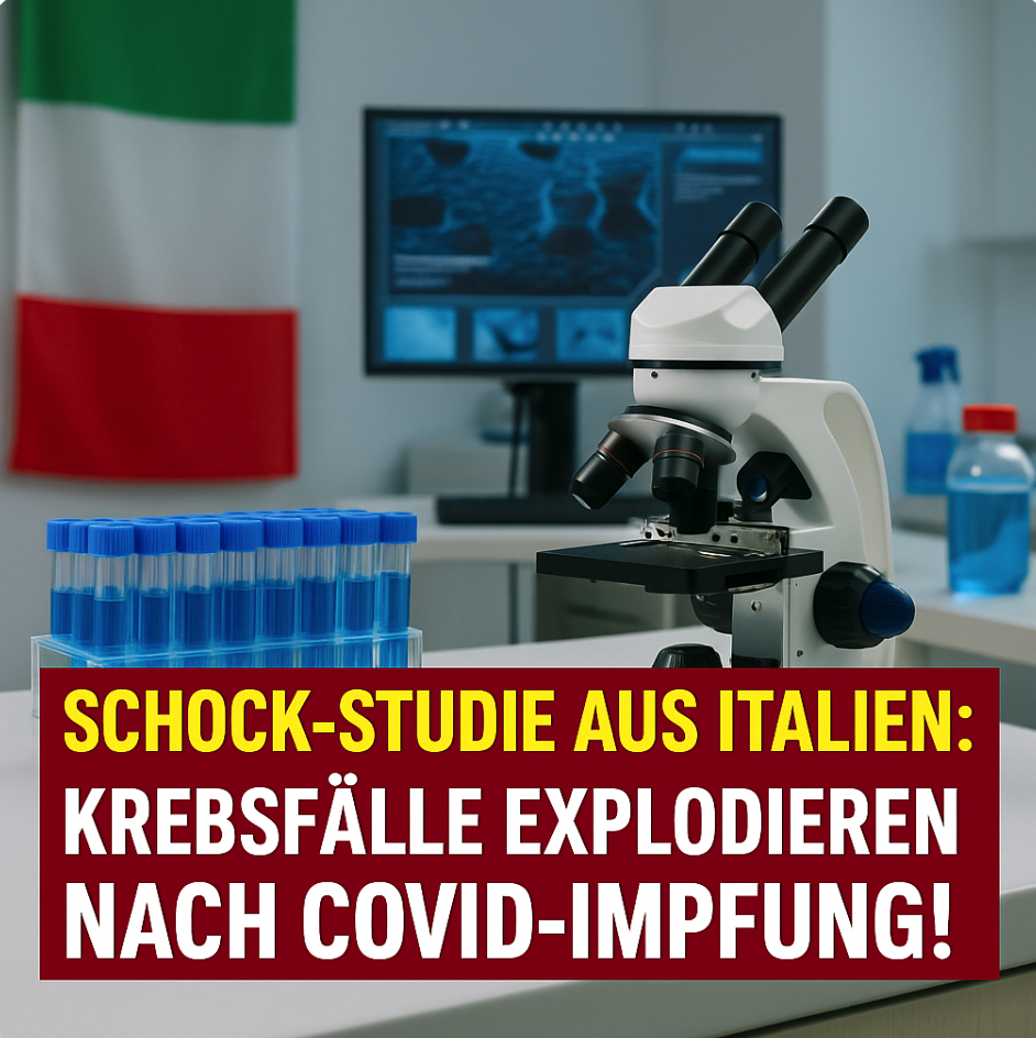 SCHOCK-STUDIE AUS ITALIEN: KREBSFÄLLE EXPLODIEREN NACH COVID-IMPFUNG!