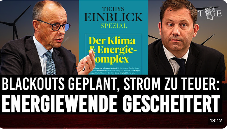 Wie Deutschland verarmt: Der Klima- und Energiekomplex